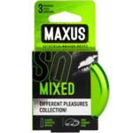 Максус Maxus Mixed Презервативы гладкие и текстурированные (3 шт.) Фармлайн ООО-Чехия
