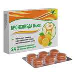 Бронховеда Плюс Леденцы травяные со вкусoм апельсина (№24 шт.) Lozen Pharma Pvt. Ltd - Индия