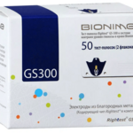Тест-полоски к глюкометру Бионайм Райтест GM-300 (Bionime Rightest GM 300) (50 шт.) Швейцария Bionime