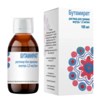 Бутамират (раствор для приема внутрь 1.5 мг/мл 100 мл фл. с мерн. стакан. (1)) Кировская фармацевтическая фабрика АО Россия