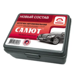 Аптечка Салют первой помощи автомобильная по ТУ 9398-093-94280833-2020 (футляр 2ПМ) Предприятие Фэст ООО - Россия