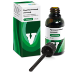 Бриллиантовый зеленый (раствор для наружного применения спиртовой 1 % 25 мл флакон с лопаткой) Реневал (Renewal) Обновление ПФК АО г. Новосибирск Россия