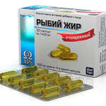 Рыбий жир очищенный (капсулы 1400 мг N30) АО РеалКапс - Россия 