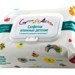 Салфетки влажные детские с экстракт Ромашки и витамин Е Страна детства (80 шт.) ООО Авангард - Россия