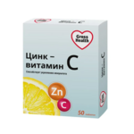 Гроссхелс Gross Health Цинк-Витамин С (таблетки 210 мг N50) Квадрат-С ООО-Россия