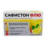Сафистон Флю (порошок для приг. р-ра для приема внутрь [мед-лимон] 500 мг+25 мг+200 мг 4.95 № 10 пакет) Атолл ООО Озон ООО г. Жигулевск Россия