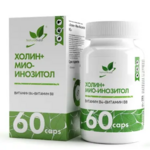 Натуралсупп Naturalsupp Холин+Мио-Инозитол (капсулы 850 мг №60) Натуральные Добавки ООО - Россия