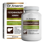 Гепофильтр-НИИН (БАД) (капсулы 500 мг №60) Dr. Arsenin Др.Арсенин Натуротерапия ЗАО-Россия