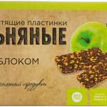 Льняные хрустящие пластинки с яблоком Butunti Бутунти (пластинки 3,5 г 30 шт. (105 г)) Биокор Фирма ООО - Россия