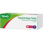 Торасемид-Тева (таблетки 5 мг № 60) Плива Хрватска д.о.о. Республика Хорватия