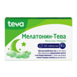 Мелатонин-Тева (табл. п. плен. о. 3 мг № 60) Рубикон ООО Республика Беларусь