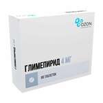 Глимепирид (таблетки 4 мг № 90) Атолл ООО Россия Озон ООО г. Жигулевск Россия
