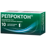 Репроктон (суппозитории ректальные 5 мг № 10) Рубикон ООО Республика Беларусь