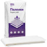 Бона Менте Супер Плюс Bona Mente Super Plus Пеленки впитывающие (60х90 см  5 шт.) Пелигрин Матен ООО-Россия