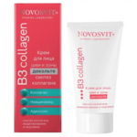 Новосвит Коллаген Novosvit B3 Collagen Крем для лица шеи и зоны декольте синтез коллагена (50 мл) Народные промыслы ООО-Россия