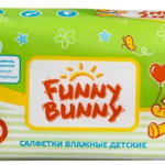 Фанни Банни Funny Bunny Салфетки влажные детские (№80) ЗетТекнолоджи ООО - Россия
