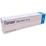 Гепан Инстилл Gepan instill Стерильный раствор хондроитина сульфата натрия (0,2%) 40 мл в шприце (1 шт.) Г. Поль-Боскамп ГмбХ & Ко. КГ Германия