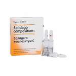 Солидаго композитум С (раствор для внутримышечного введения гомеопатический 2.2 мл № 5 амп. ) Биологише Хайльмиттель Хеель ГмбХ Германия