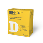 Де-нол (табл. п. плен. о. 120 мг № 112) Астеллас Фарма Продакшен ООО ЗиО-Здоровье ЗАО (г. Подольск) Россия