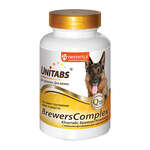 Юнитабс Бреверс Комплекс Unitabs Brewers Complex с пивными дрожжами для крупных собак (таблетки 200 шт.) Экопром НПФ ООО - Россия