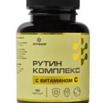 Летофарм Рутин комплекс с витамином С (капсулы 0,6 г №30 банка) Летофарм ООО-Россия