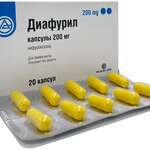 Диафурил (капсулы 200 мг № 20) Алкалоид АД Скопье Республика Македония