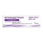 Флебидетрим Крем-гель с троксерутином для ног (75 мл) Фармгрупп ООО-Россия