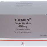 Тутабин (таблетки покрытые пленочной оболочкой 500 мг N120) Лаборатория Варифарма С.А. - Аргентина