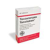 Тонзилотрен (таблетки для рассасывания гомеопатические № 60) Доктор Вильмар Швабе ГмбХ и Ко.КГ Германия