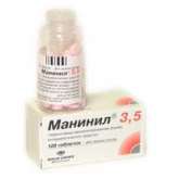 Манинил 3.5 (таблетки 3,5 мг N120) Берлин-Хеми АГ/Менарини Групп - Германия