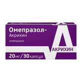 Омепразол-Акрихин (капсулы киш. р-рим. 20 мг № 30) Акрихин ХФК АО Россия