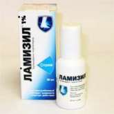 Ламизил (спрей для наружного применения 1 % 30 г) Новартис Фарма С.А.С. Делфарм Унинж САС Франция