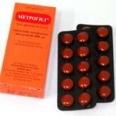 Метрогил (таблетки покрытые оболочкой 400 мг N20) Индия Юник Фармасьютикал Лабораториз