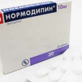 Нормодипин (таблетки 10 мг N30)  ОАО Гедеон Рихтер - Венгрия