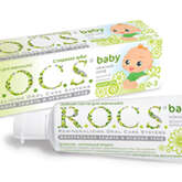 Рокс Беби (R.O.C.S. Baby) Зубная паста для детей (малышей) 0-3 г Нежный уход Душистая ромашка (45 г) ЕвроКосМед - Россия