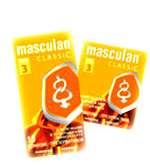 Маскулан-3 Классик с колечками и пупырышками Презервативы (N10) Германия M.P.I.Pharmaceutica GmbH