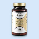 Вивация Vivacia Ультра Комплекс с железом Ultra Iron Complex (капсулы 525 мг №60) MARYVERY LIMITED Мэривери Лимитед - Англия