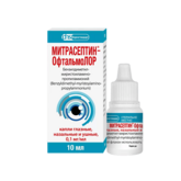 Митрасептин-ОфтальмоЛОР (капли глазные, ушные и назальные 0.1 мг/мл 15 мл фл. (1)) Лекко Фармацевтическая фирма ЗАО Россия