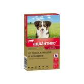Адвантикс Капли на холку для собак от 10-25 кг (2,5 мл N1 тюбик-пипетки) Elanco Europe Ltd Байер Германия