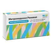 Метронидазол Реневал (таблетки 250 мг № 24) Обновление ПФК АО г. Новосибирск Россия
